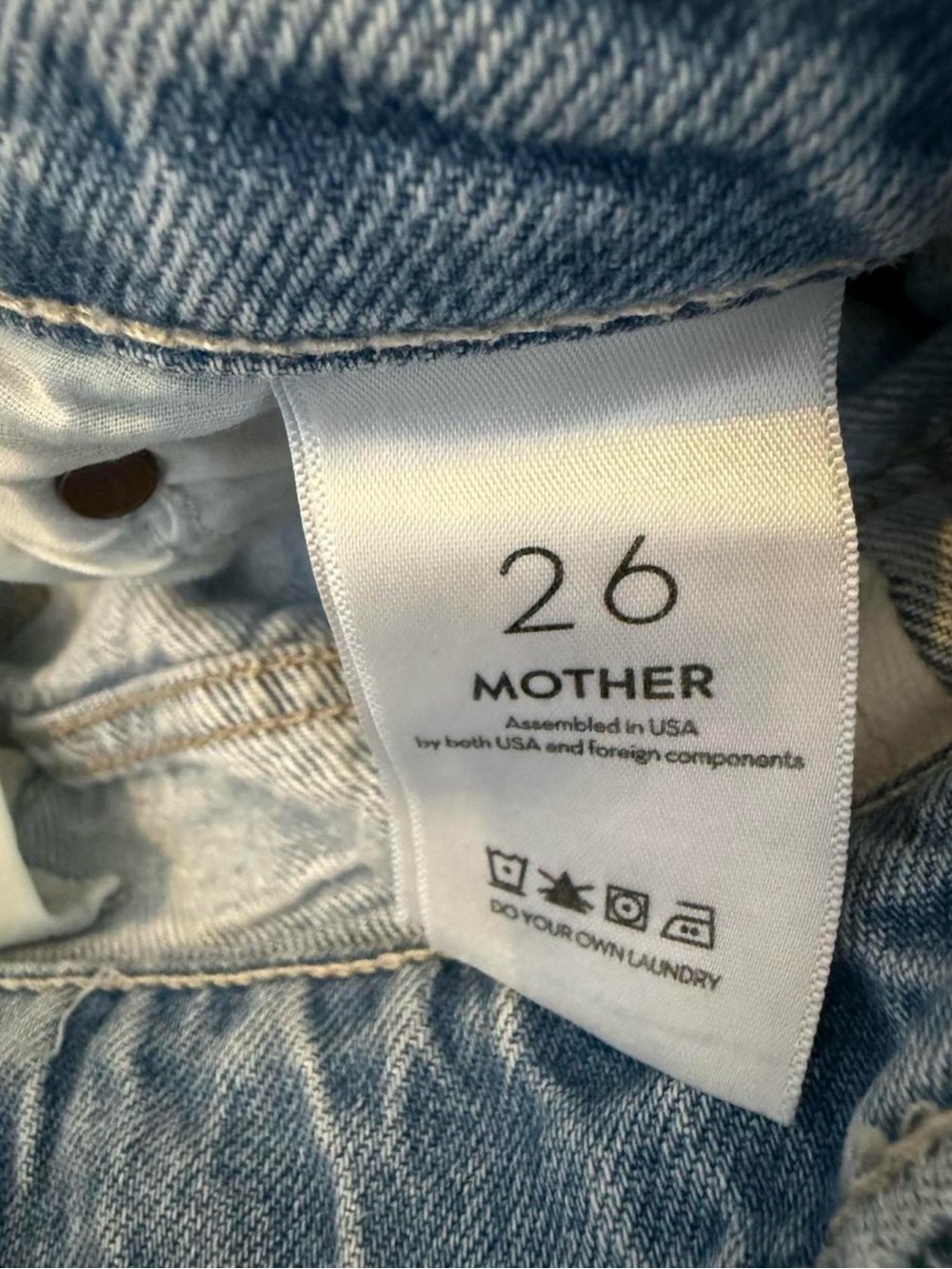 MOTHER The Half Pipe Flood - Material Girl size 26 - Picture 5 of 5